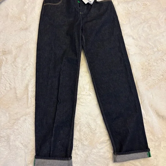BOTTEGA VENETA★Color Turn-up Denim Pants Bottega Veneta® Men's Colored Turned Up Jeans in Caper stone
